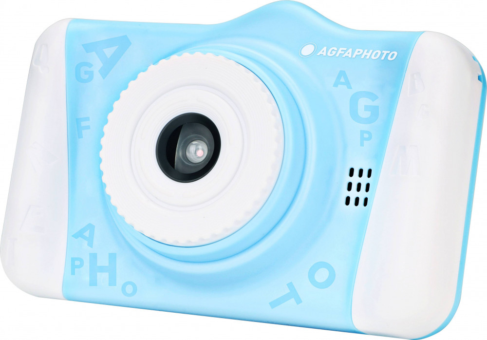 Agfaphoto Realikids fényképezőgép 2 Kék - Fotó - Videó - Selfie mód -3.5'' LCD képernyő