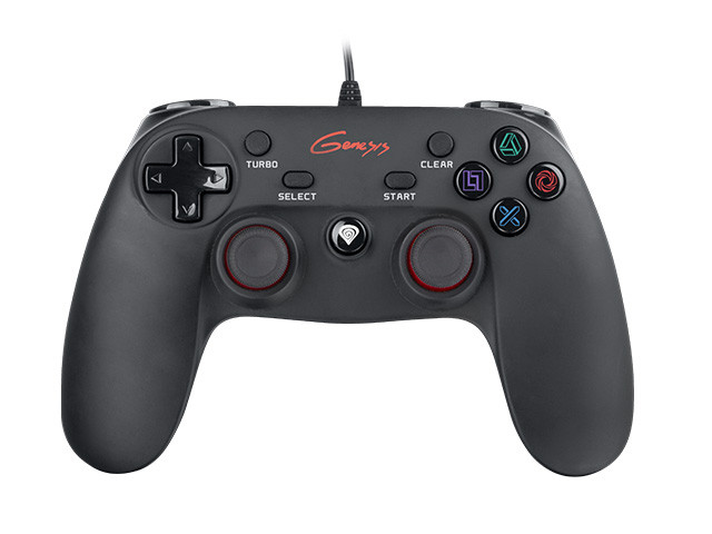 Genesis P65 Gamepad (PS3/PC), fekete