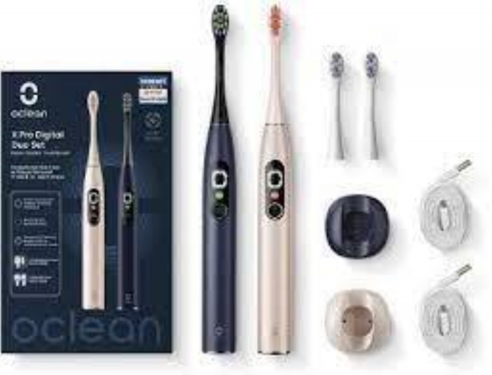 Oclean X Pro Digital Duo Set Dark Blue