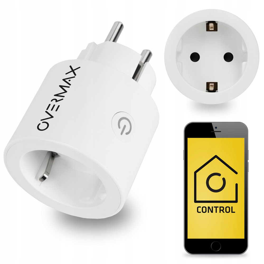 Overmax Flow Control Smart Wifi okos aljzat 16A/4000W