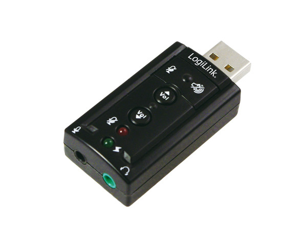 LogiLink USB 2.0 Virtuális Audió Adapter 7.1 csatornás