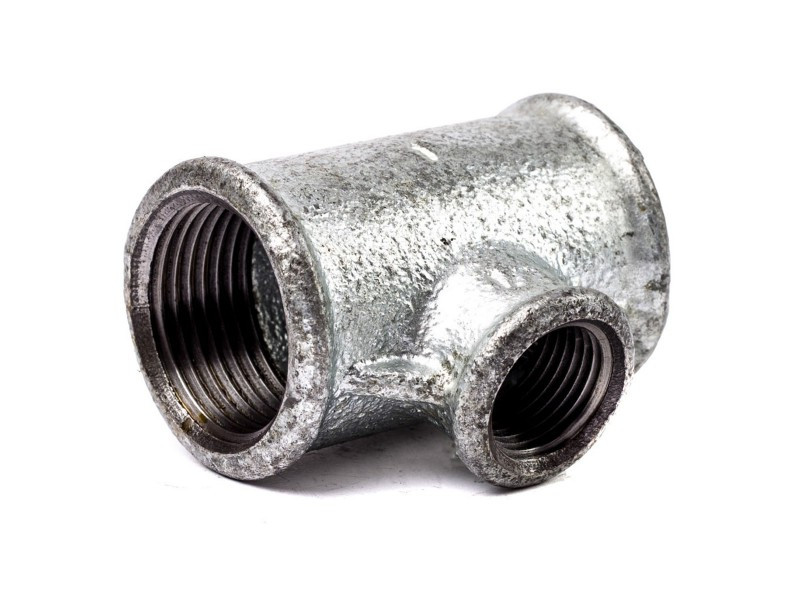 4"-5/4" Horganyzott Szűkített T-Idom 4/#
