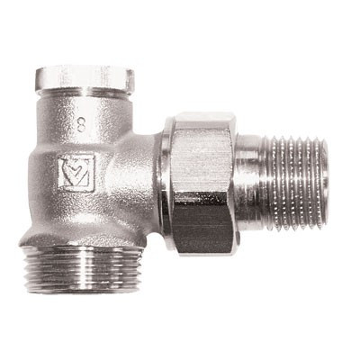 Herz 1/2" Sarok Vissza Radiátorszelep Km Rl-1 1374801