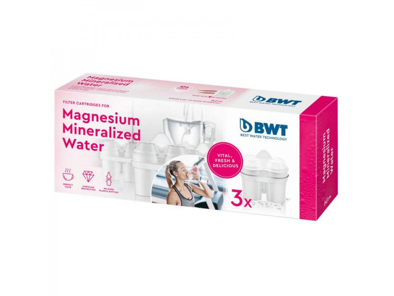 Bwt Magnesium Mineralized Vízszűrőbetét - 3Db/Csomag - Vízszűrő Kancsókhoz