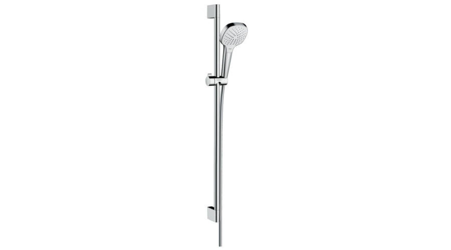 Hansgrohe Croma Select E Vario Unica Zuhanyszett 90Cm Fehér/Króm