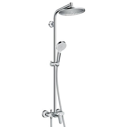 Hansgrohe Crometta S 240 1Jet Showerpipe Egykaros Csapteleppel