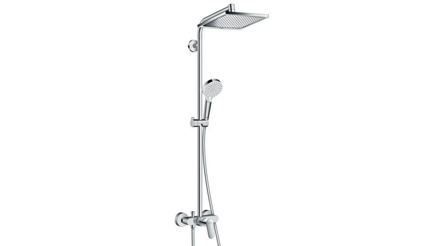 Hansgrohe Crometta E 240 1Jet Showerpipe Egykaros Csapteleppel