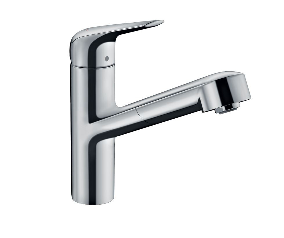 Hansgrohe M427-H150 Egykaros Konyhai Csaptelep Kihúzható Kifolyóval