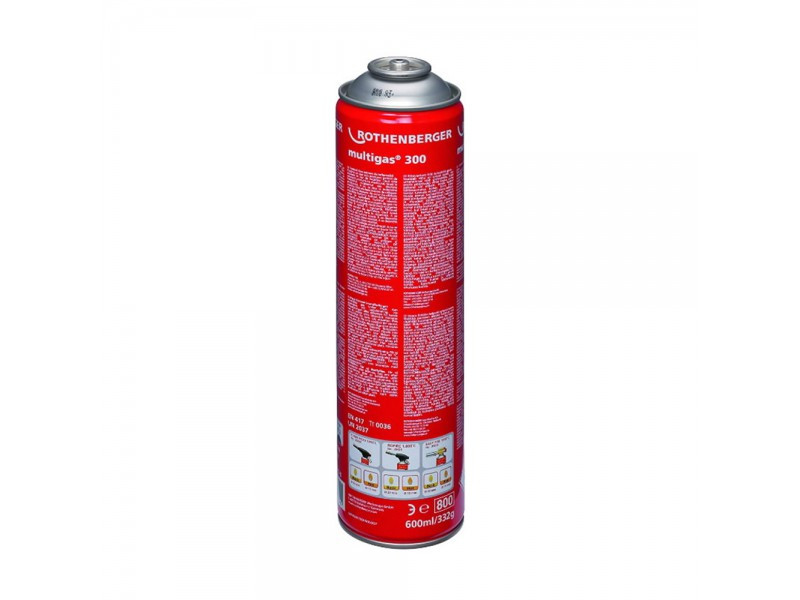 Rothenberger Multigas300 Gázpalack 600Ml