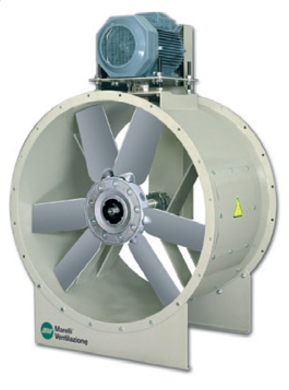 Marelli MVHGTX 125-4T/6-25 axiál csőventilátor