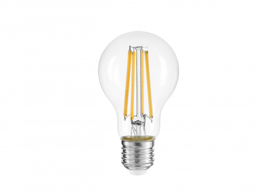 LED gömb, E27, A60, 12W, 1500LM, semleges fehér fény, FILAMENT