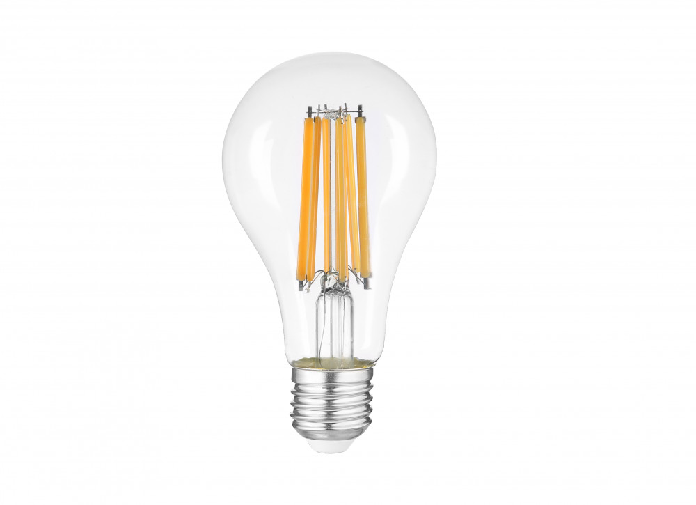 LED gömb, E27, A60, 14W, 2000LM, 230V, 2700K,FILAMENT