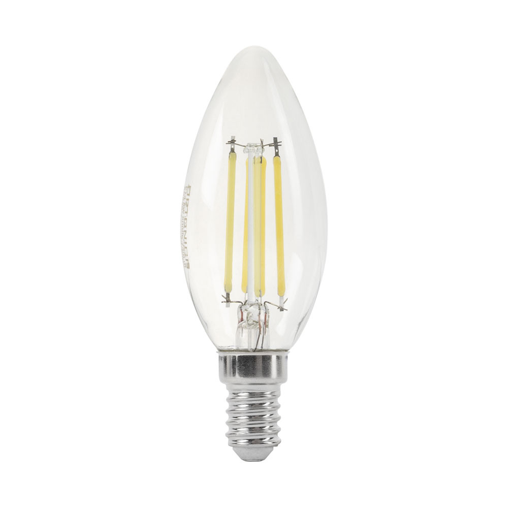 LED gyertya, E14, C35, 6W, 230V, 730LM, fehér fény -FILAMENT