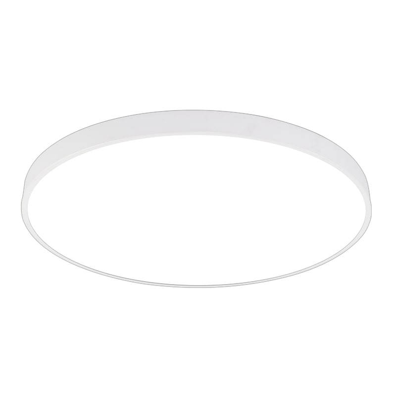 LED, beltéri dekor, felületre szerelhető lámpa, fehér ház, opál fedlap,18W,1350lm,230V,ø250*80mm - 3000K