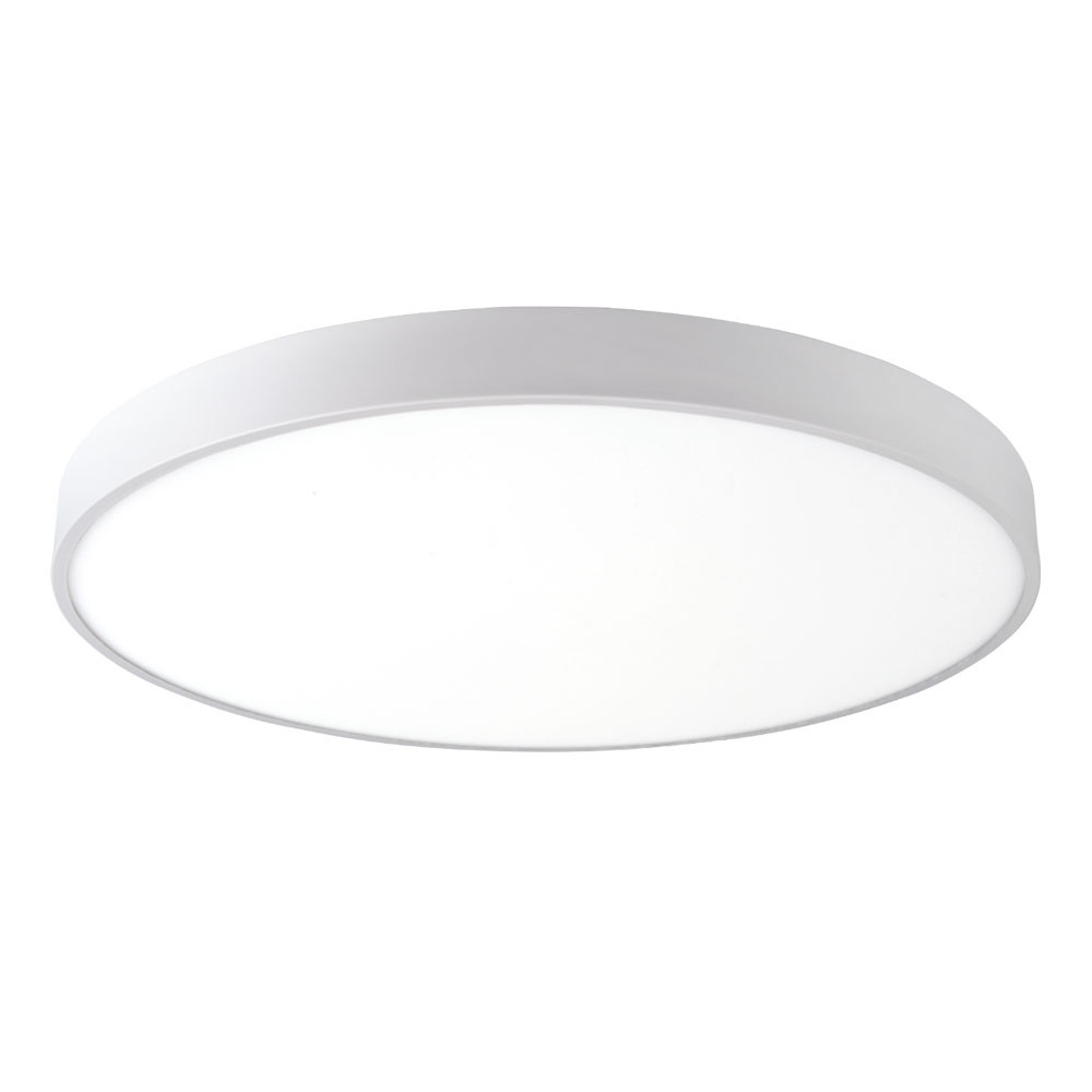 LED, beltéri dekor, felületre szerelhető lámpa, fehér ház, opál fedlap,54W,4050lm,230V,ø600*80mm - 4500K