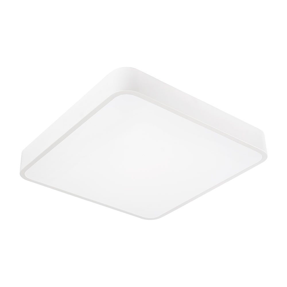 LED, beltéri dekor, fehér négyzet alakú lámpa, felületre szerelhető, 30W,2250lm,230V, 380x380 mm - 4500K