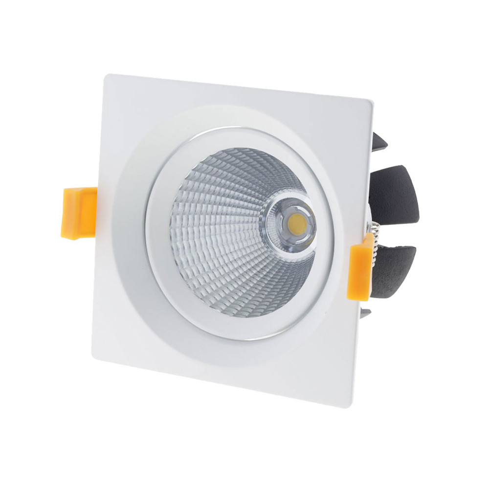 LED spotlámpa, 20W, COB, billenthető, semleges fehér fény