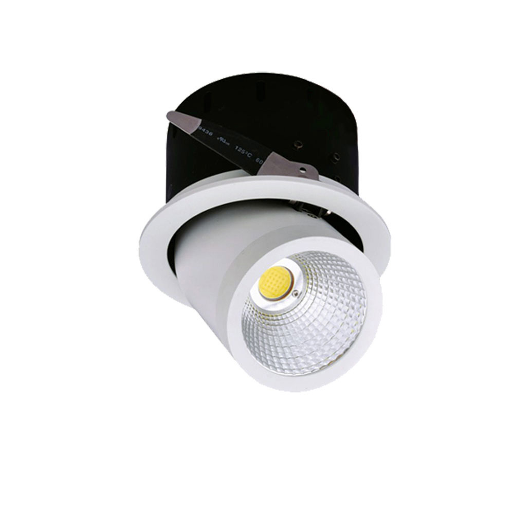 LED spotlámpa, 35W, COB, forgatható, fehér fény