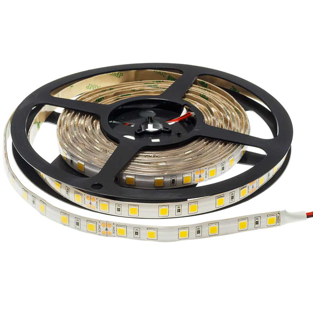 LED szalag, 5050, 30 SMD/m, vízálló, fehér fény