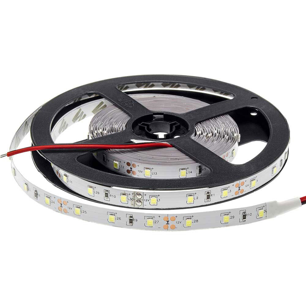 LED szalag, 2835, 60 SMD/m, nem vízálló, fehér fény