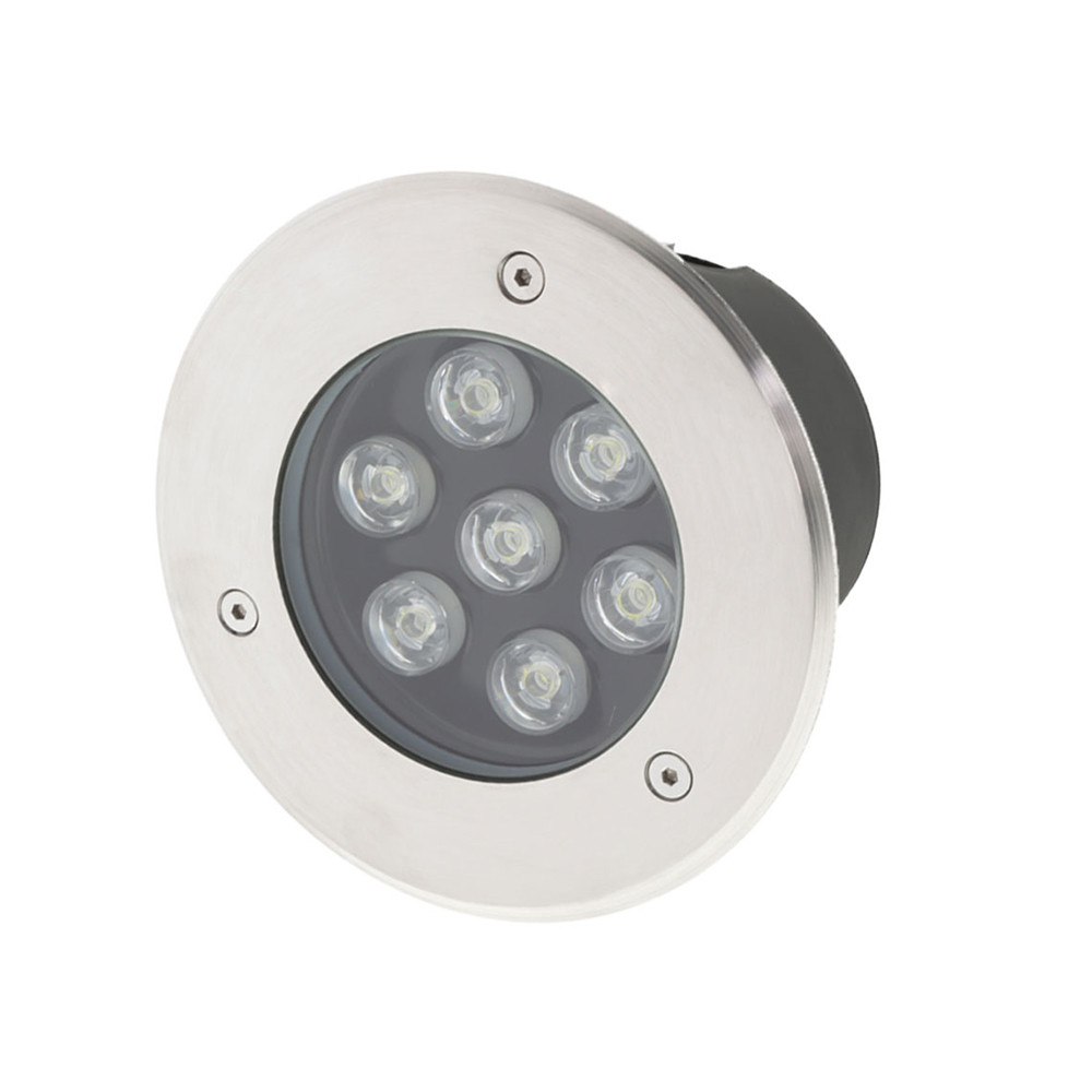 LED lámpa, 7W, 230V, beépíthető, kültéri, fehér fény - IP65