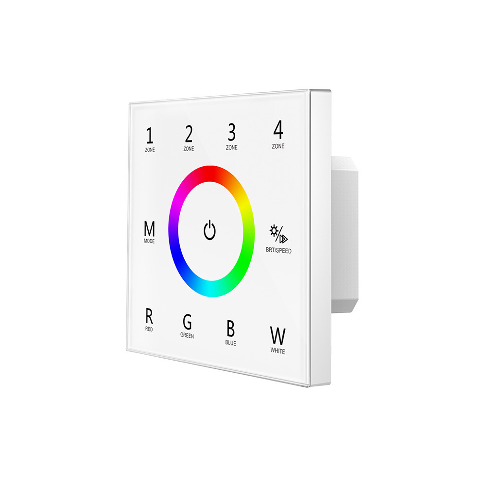 DMX vezérlő és távirányító RGBW szalagokhoz T14 85-265V AC (DMX512-RF 2,4GHz; 4 zóna)