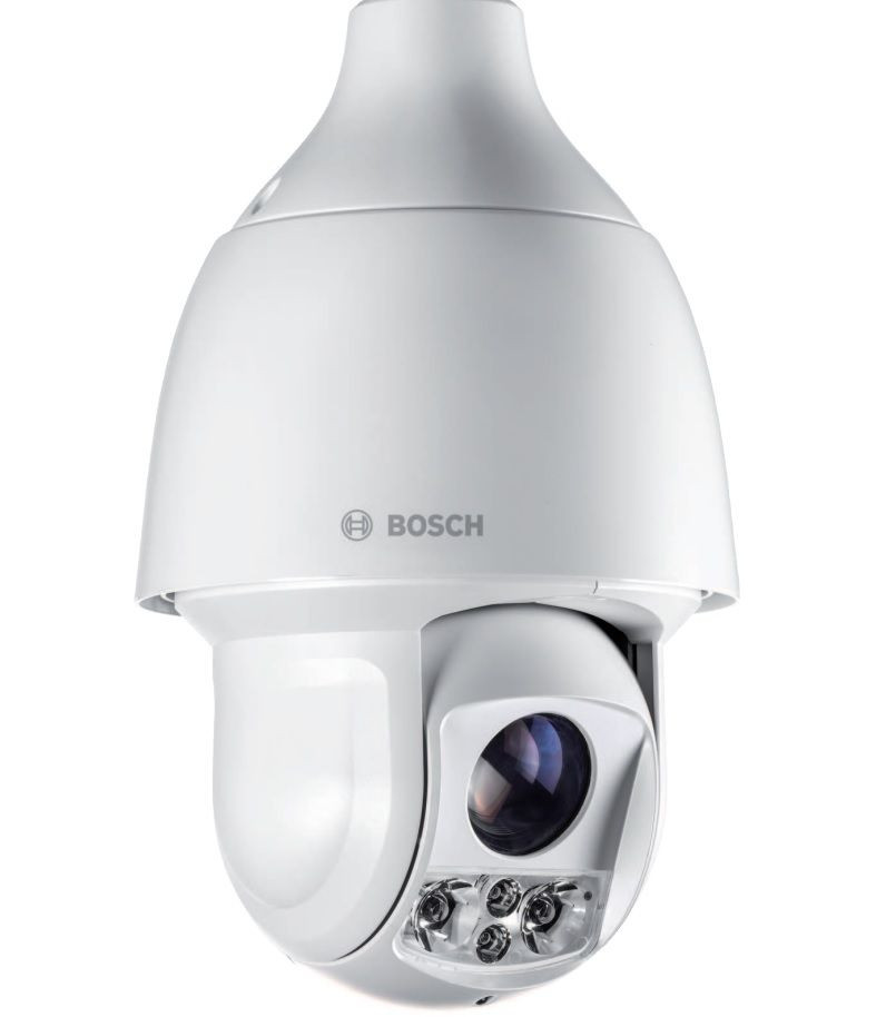 Bosch Autodome IP kamera. 2 Mpx-es, kültéri, ptz dome, 4,5 - 135 mm varifokális objektív, 30x motoros zoom, valós WDR, V