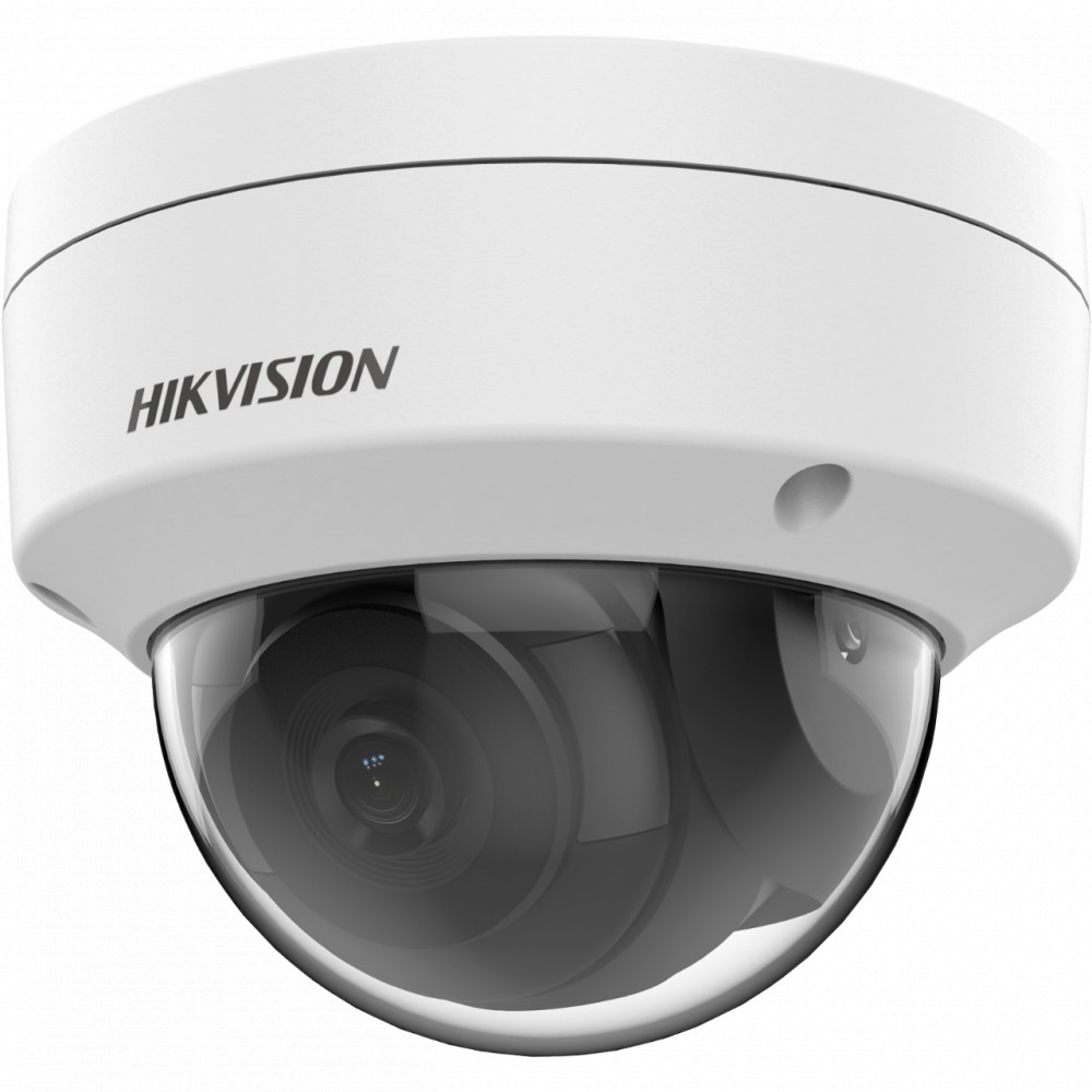 Hikvision IP kamera. 2 Mpx-es, kültéri, dome, 2,8 mm fix objektív, IK10, PoE