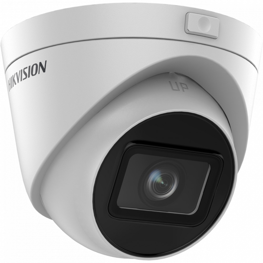 Hikvision IP kamera. 4 Mpx-es, kültéri, eyeball, 2,8 - 12 mm varifokális objektív, valós WDR, microSD, PoE