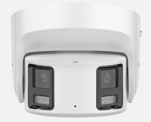 Hikvision ColorVU IP kamera. 8 Mpx-es, kültéri, panoráma, 4 mm fix objektív, valós WDR, VCA, objektumazonosítás, microSD