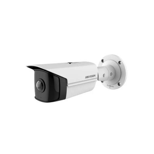 Hikvision IP kamera. 4 Mpx-es, kültéri, kompakt, 1,68 mm fix objektív, valós WDR, VCA