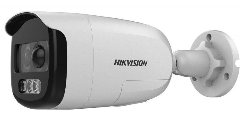 Hikvision ColorVU Analóg HD kamera. 2 Mpx-es, kültéri, kompakt, 2,8 mm fix objektív, valós WDR