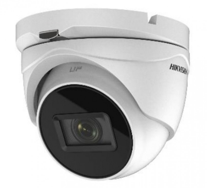 Hikvision Analóg HD kamera. 5 Mpx-es, kültéri, eyeball, 2,7 - 13,5 mm varifokális objektív, 4x motoros zoom