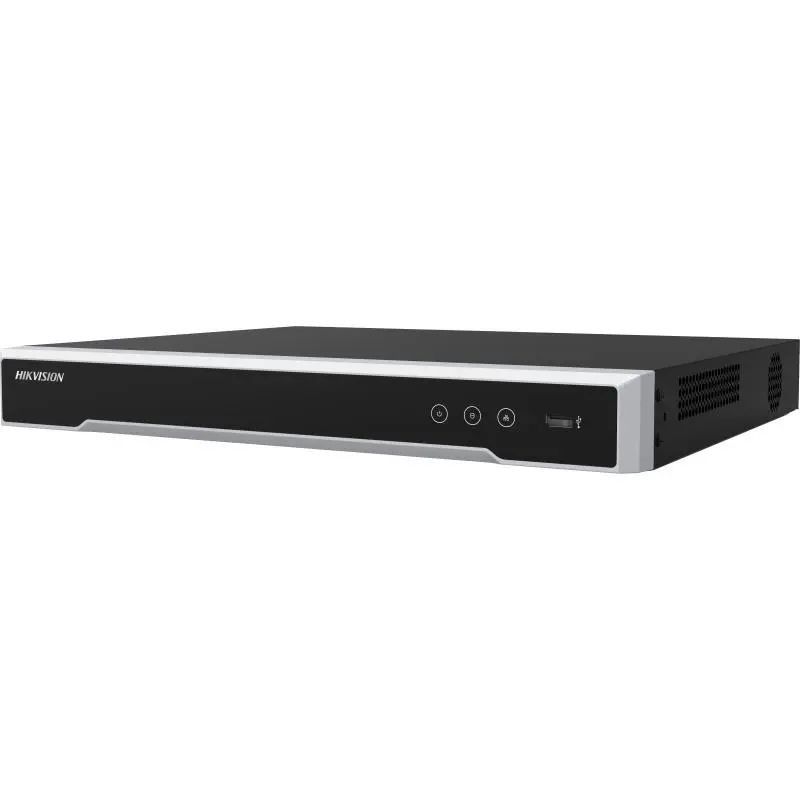 Hikvision 16 csatornás IP NVR, 32 Mpx, H.265, 16 PoE, 2 HDD