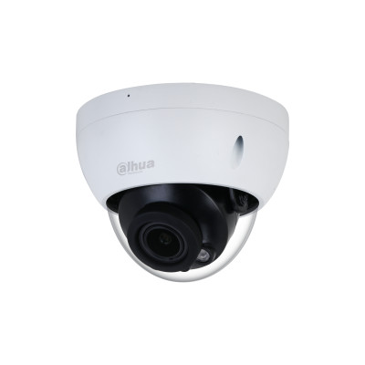 Dahua WizSense IP kamera. 8 Mpx-es, kültéri, dome, 2,7 - 13,5 mm varifokális objektív, valós WDR, VCA, beépített mikrofo