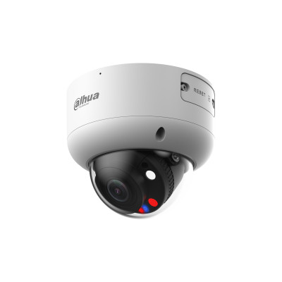 Dahua WizSense IP kamera. 5 Mpx-es, kültéri, dome, 2,7 - 13,5 mm varifokális objektív, 5x motoros zoom, valós WDR, hibri