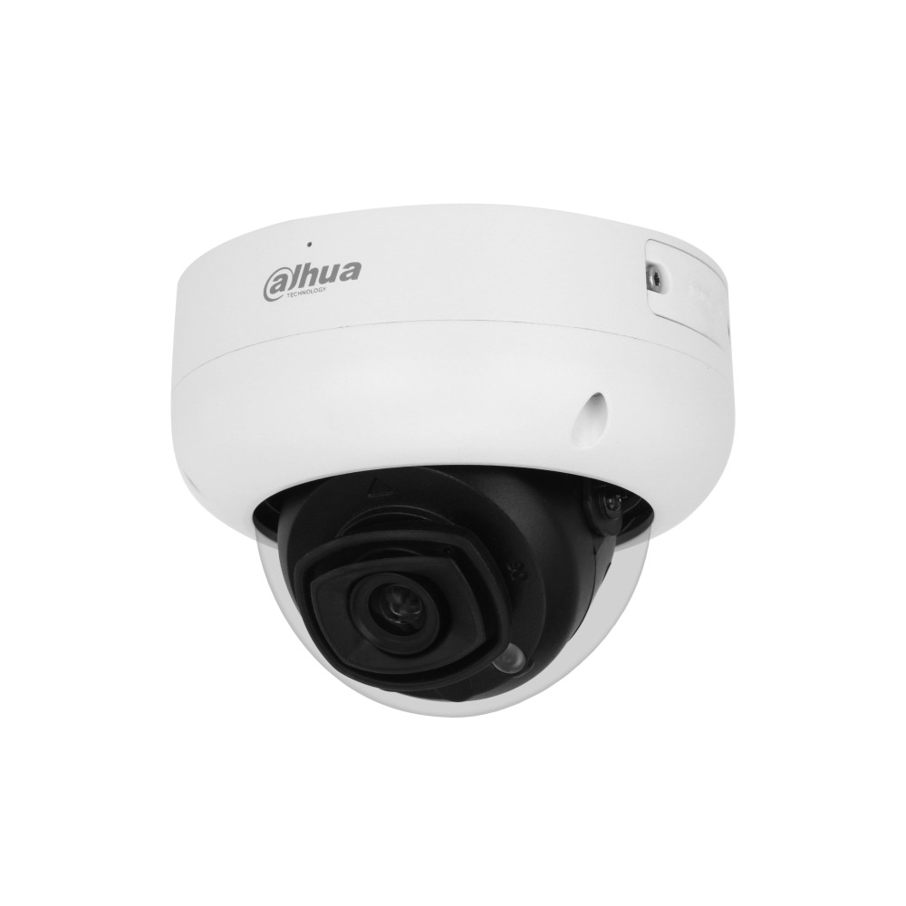 Dahua WizMindS IP kamera. 4 Mpx-es, kültéri, dome, 2,8 mm fix objektív, valós WDR, VCA, objektumazonosítás, beépített mi