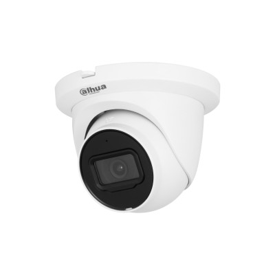 Dahua WizSense IP kamera. 4 Mpx-es, kültéri, eyeball, 2,8 mm fix objektív, valós WDR, VCA