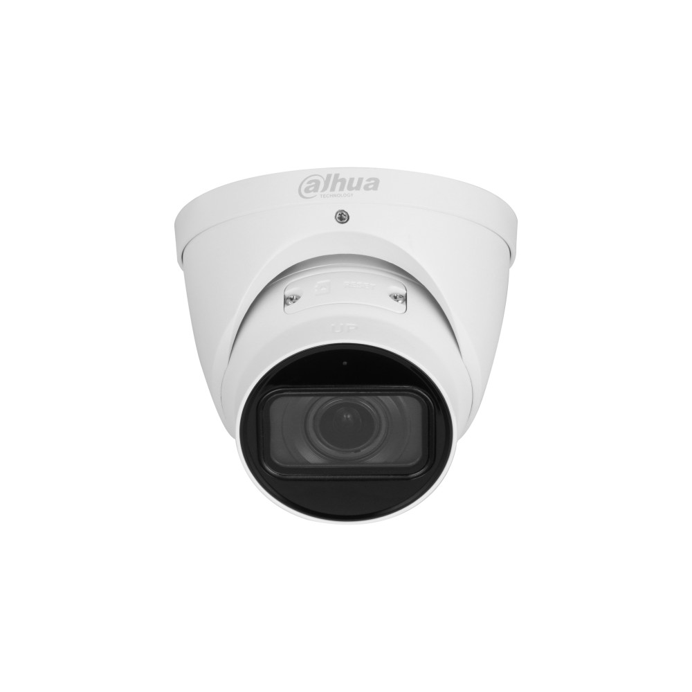 Dahua WizMindS IP kamera. 5 Mpx-es, kültéri, eyeball, 2,7 - 13,5 mm varifokális objektív, 5x motoros zoom, valós WDR, VC