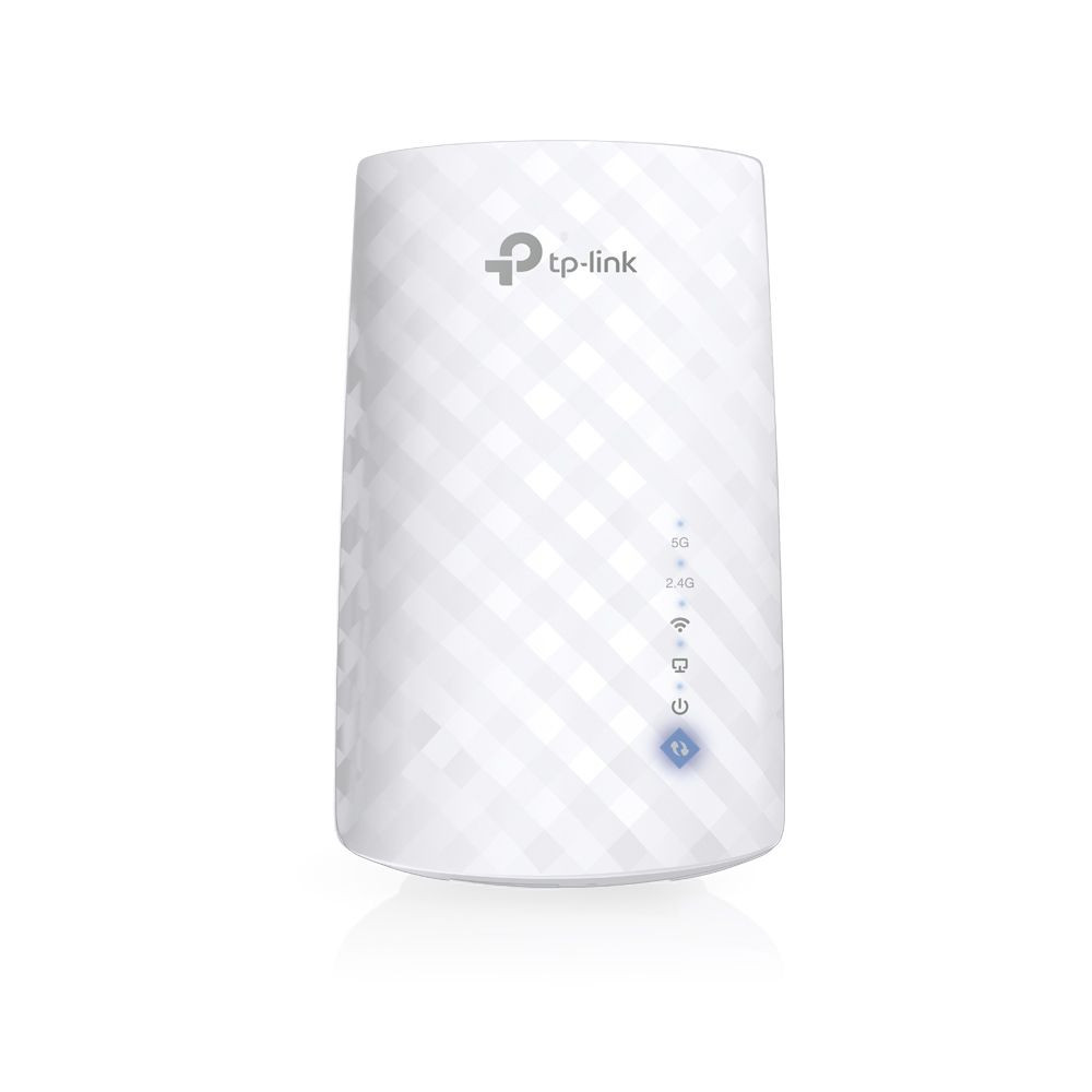 TP-Link Wireless Range Extender Dual Band AC750, RE190, beltéri, 2.4 Ghz / 5 Ghz, 300 Mbps, 433 Mbps, 802.11b/g/n/ac