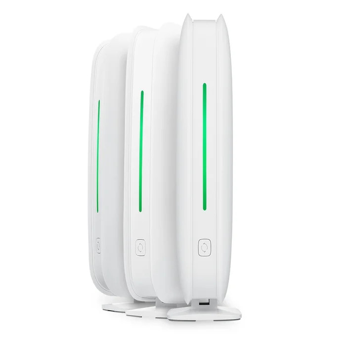 Zyxel Multy M1 WSM20 Mesh Wi-Fi 6 rendszer (3-PACK), asztali, 2.4 GHz / 5 GHz, 600 Mbps, 1200 Mbps, Gigabit LAN port 4 d