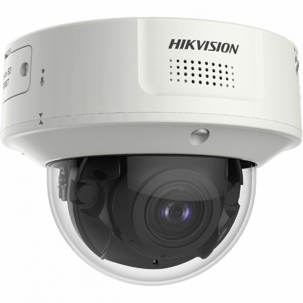 Hikvision DeepinView IP kamera. 4 Mpx-es, kültéri, dome, 2,8 - 12 mm varifokális objektív, valós WDR, VCA, objektumazono