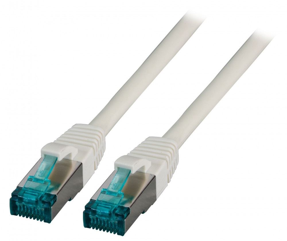 CAT6a beltéri patchkábel, 4 x 2 ér, 15 m