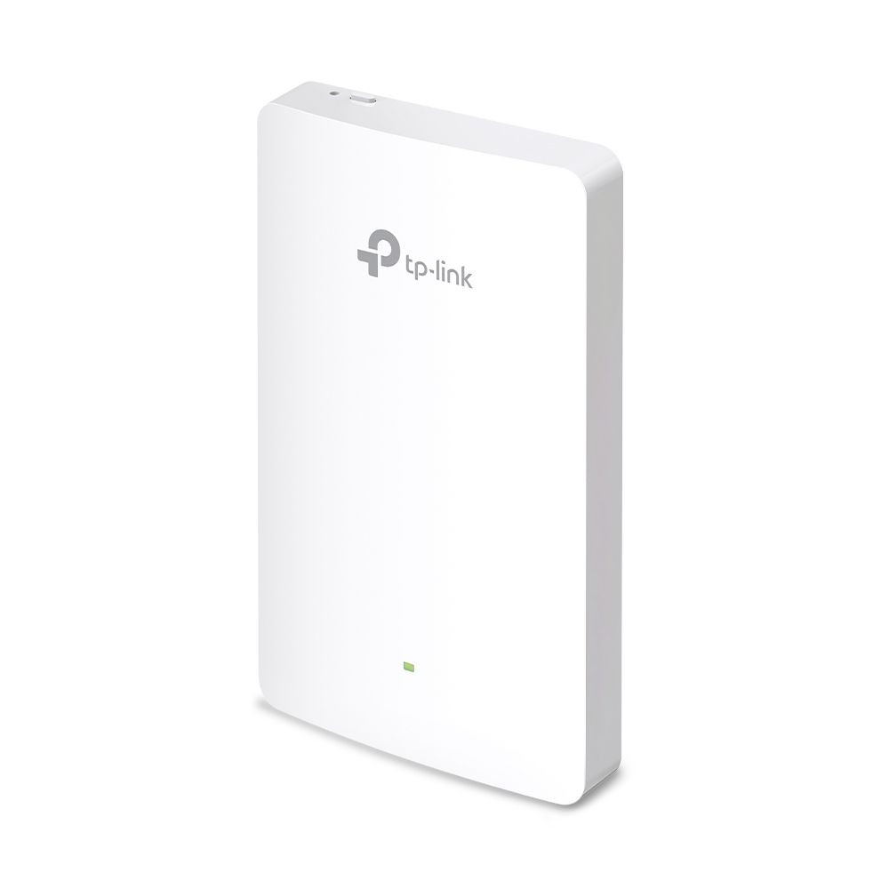 TP-LINK EAP615-Wall AX1800 falba építhető WiFi 6 Access Point, hozzáférési pont, beltéri, 802.11a/b/g/n/ac/ax, 2.4 GHz /