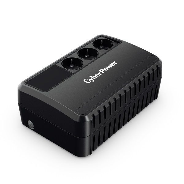 CyberPower szünetmentes tápegység, 230 V AC, 650 VA / 360 W, 3 x Shucko, hibajelzés, túlterhelés védelem, túlfeszültség