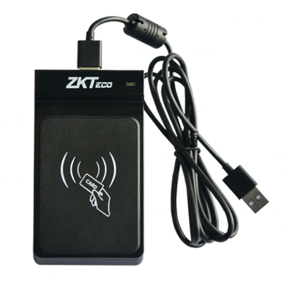 ZKTeco, USB Kártyaolvasó, 125 KHz, EM-ID, Wiegand 26/34 bit, beltéri