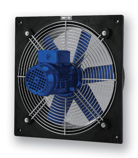 Glossy (SIG) PLATE-M ATEX 4-630T Robbanásbiztos fali axiálventilátor