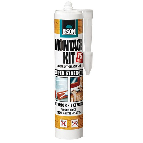 Bison Montage Kit építőipari ragasztó 310 ml