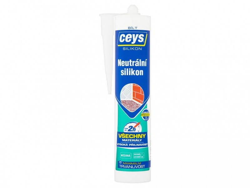 Ceys neutrális szilikon, fehér, 280 ml