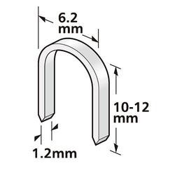 Strend Pro prémium tűzőgép kapocs u alakú 12 mm